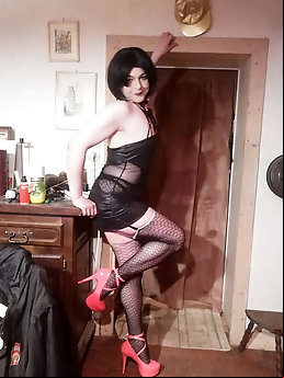 European ladyboy harlot seems excited